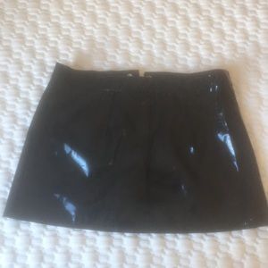 Two piece leather set